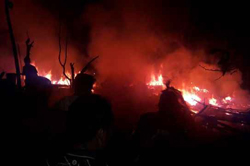 Sijago Merah Lalap Rumah Warga Pulau Busuk, Kerugian Capai Puluhan Juta