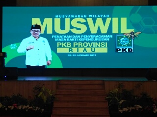 Seluruh DPC PKB Riau Kembali Dukung Abdul Wahid Pimpin PKB Riau
