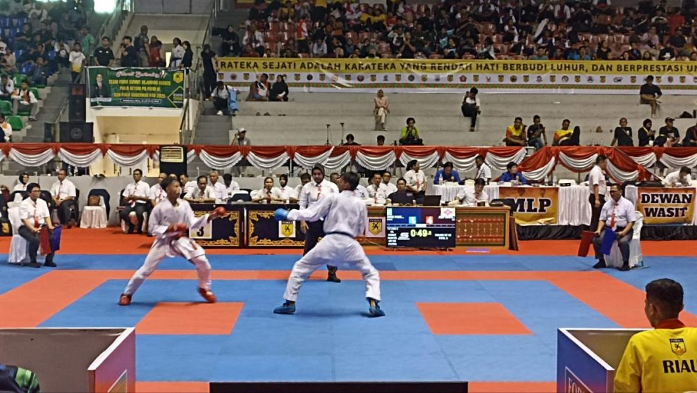 Kejurnas Karate 2025, Kontingen Riau Raih Tiga Perunggu