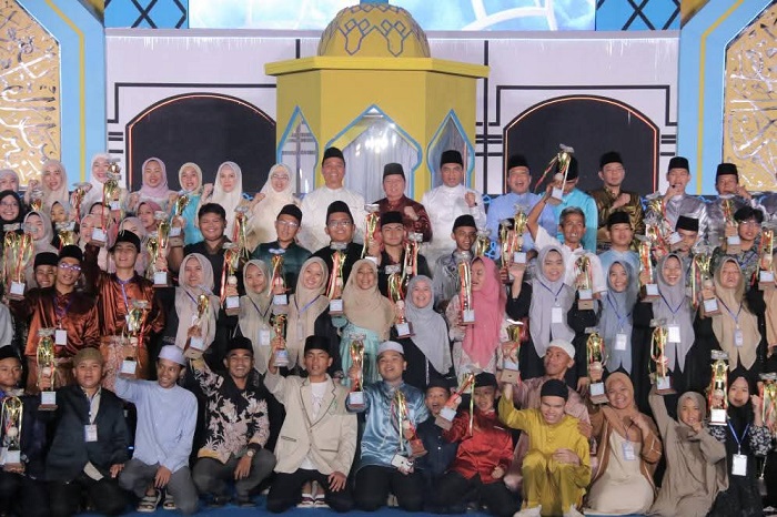 Kecamatan Bukitraya Juara Umum MTQ Kota Pekanbaru