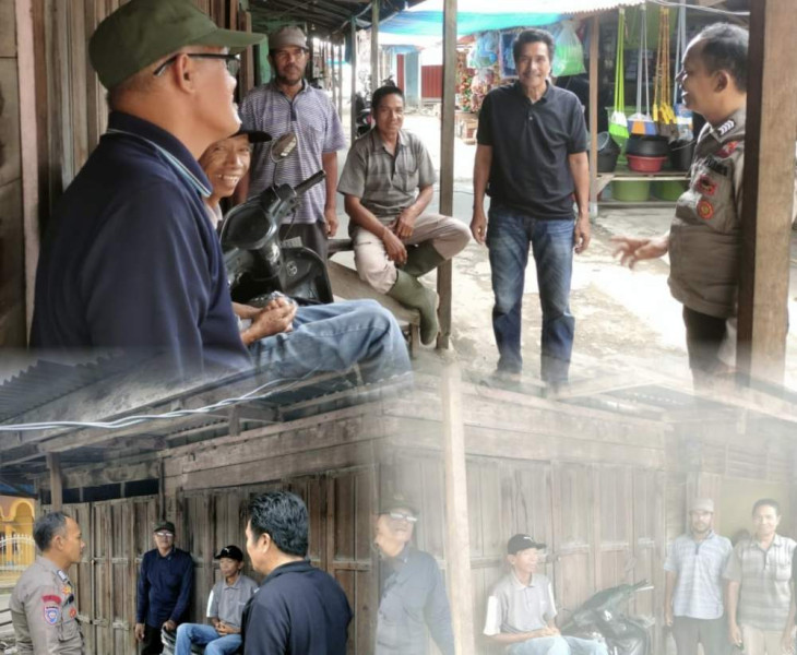 Polsek Tempuling Cemar Lakukan Cooling System Minta Masyarakat Sukseskan Pilkada 2024