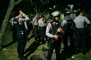 Personil Polres Inhil Lakukan Patroli 