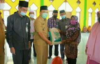 Wakil Bupati Siak Himbau Masyarakat untuk Berzakat dan Doakan Para Muzaki
