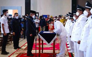 Bupati Alfedri: Usai di Lantik Penghulu Mampu Jabarkan Kebijakan & Program Pemerintah Kabupaten