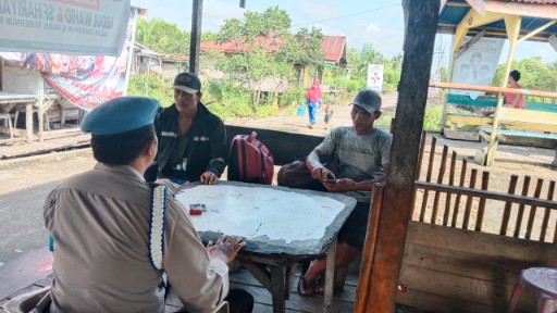 Polsek Teluk Belengkong Minta Masyarakat Wujudkan Pilkada Damai 2024