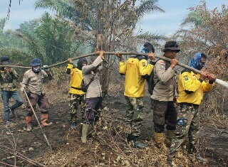 Pelatihan dan Pemberangkatan Relawan ke Lokasi Karhutla