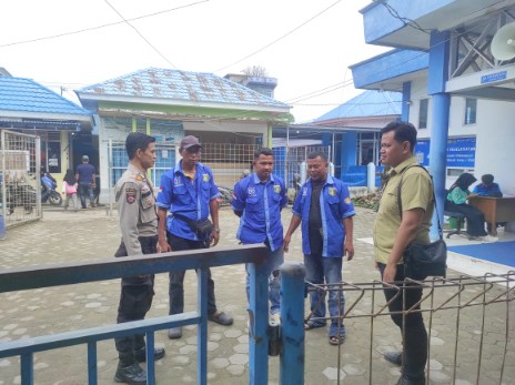 Susuri Pelabuhan Puri Tembilahan, Masyarakat Diajak Polisi Wujudkan Pilkada Damai 2024