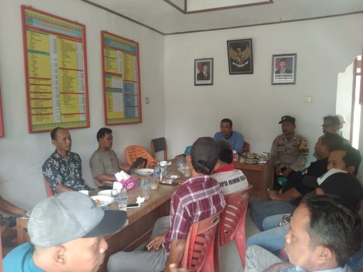 Polsek Kepenuhan Minta Masyarakat Berpartisipasi Wujudkan Pilkada Damai 2024