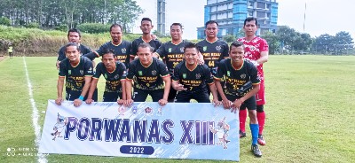 Kalahkan Maluku Utara 2-1, Sepakbola PWI Riau Lolos ke Semi Final Porwanas XIII