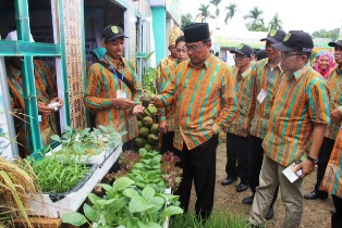 Bupati Inhil Hadiri Peda ke XV KTNA