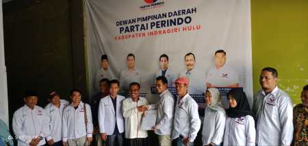 Diberi Jabatan Ketua Penjaringan, Kader PDIP Inhu Loncat ke Perindo