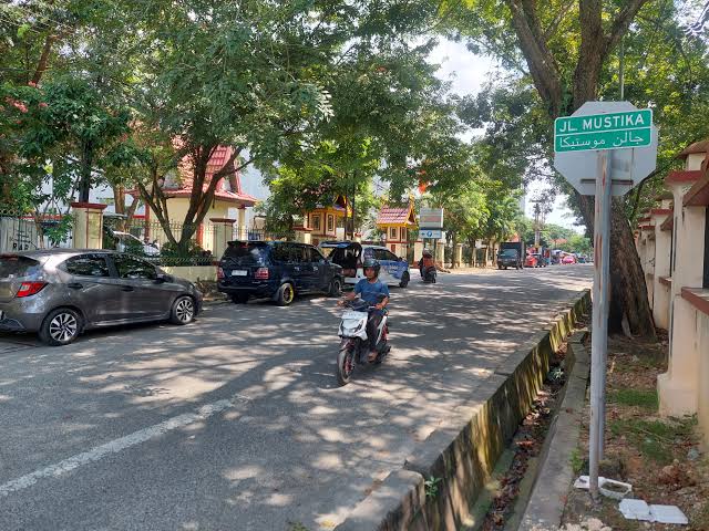 Sering Macet! Awal Puasa Jalan Mustika Pekanbaru Diberlakukan One Way