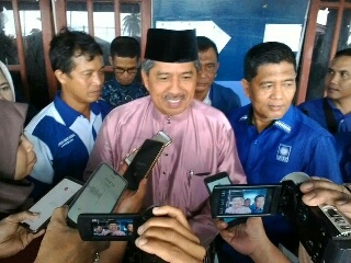 Alfedri Resmi Daftar ke Partai Nasdem Siak 