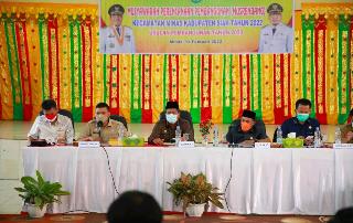 Bupati Alfedri Terima Keluhan Warga Minas Soal Air Bersih