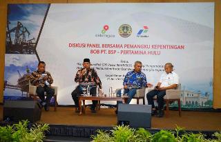 Bupati Alfedri Bahas Isu Penting Masa Alih Kelola Blok CPP Kepada PT BSP