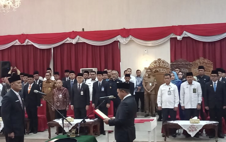 Taufik OH Kembali Dipercaya Sebagai Pj Sekdaprov Riau, Gubri Minta Maksimalkan Potensi yang Ada