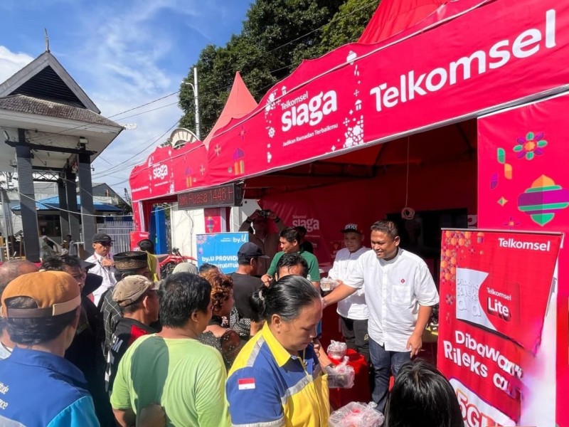 Telkomsel Catat Kenaikan Trafik Broadband 15,7 Persen  Selama Ramadan-Idulfitri 1446 H