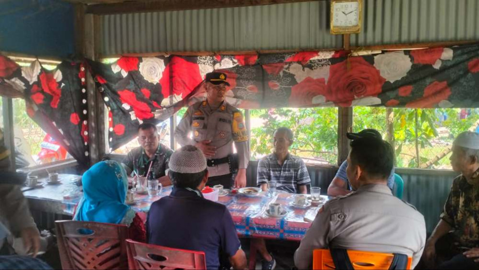 Situasi Politik yang Makin Memanas, Polsek Tempuling Terus Jaga Kamtibmas Pilkada 2024