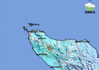 BREAKING NEWS! Gempa Besar M5,3 Guncang Pidie Aceh