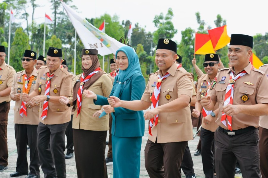 Tantangan Generasi Muda Kian Kompleks, Gubri Wahid Ajak Anak Pramuka Perangi Konten Negatif