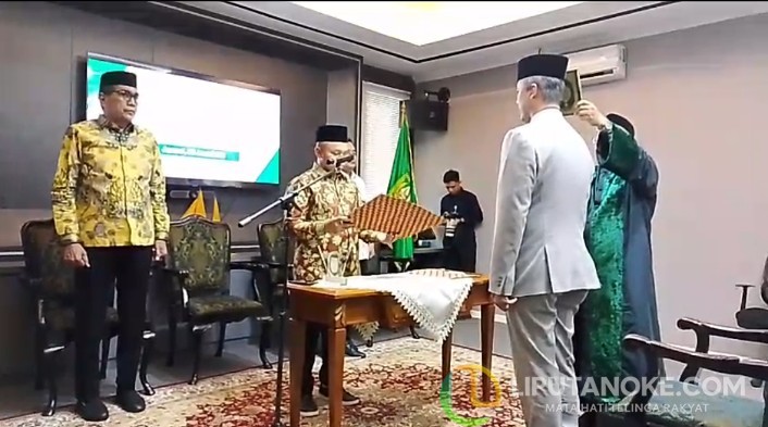 Pastikan Tata Kelola Pemerintahan Berjalan, Gubri Wahid Lantik M Job Sebagai Penjabat Sekdaprov Riau