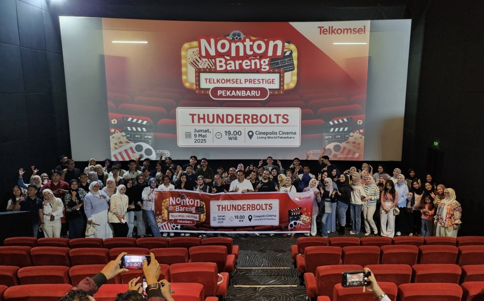 Telkomsel Prestige Hadirkan  Nonton Bareng Eksklusif ‘Thunderbolts’ di Kota Pekanbaru, Batam dan Dumai