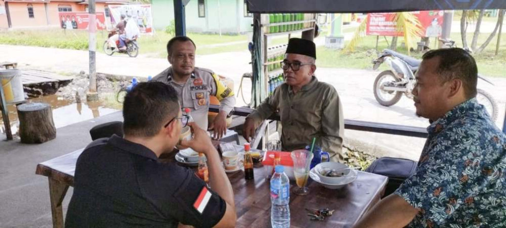 Jelang Pilkada, Polsek Pulau Burung Tingkatkan Kemitraan Bersama Masyarakat Cegah Gangguan Kamtibmas
