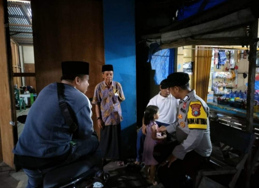 Patroli Malam di Jam Rawan, Polsek Tempuling Cegah Gangguan Kamtibmas Jelang Pilkada