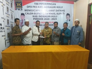 Ormas Islam Inhu Daftarkan KH.Muhammad Mursyid Melalui Penjaringan PKS