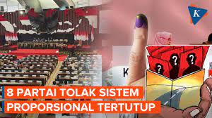 KPU Ikuti Apapun Putusan MK, 8 Fraksi DPR Tetap Dorong 'Coblos Caleg',