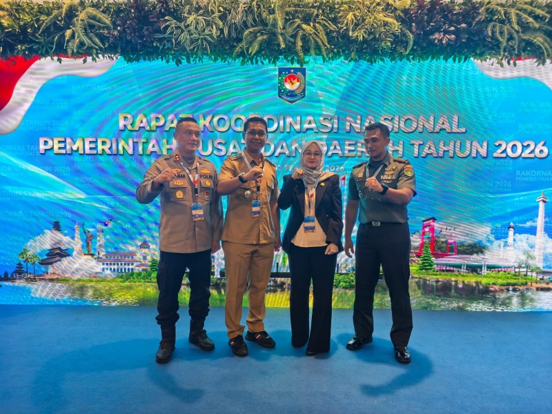 Kapolres Rohil Hadiri Rakornas Pemerintahan Pusat dan Daerah 2026 di Bogor