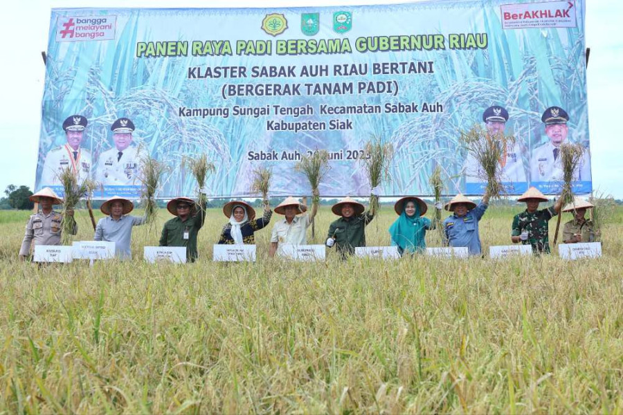 Wabup Husni Berharap Gubernur Riau Beri Perhatian Khusus Kepada Petani di Siak