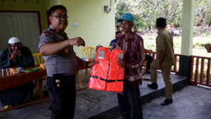 Satpolair Sosialisasi ke Desa Muntai Bengkalis  