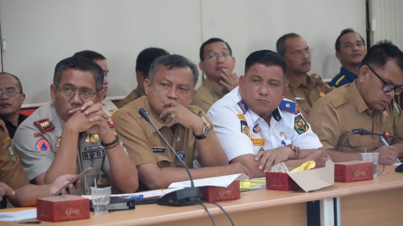 Gelar Rakor Bersama Kepala OPD dan Camat, Bupati Instruksikan Seluruh Jajaran Gesa Pembangunan di Kuansing