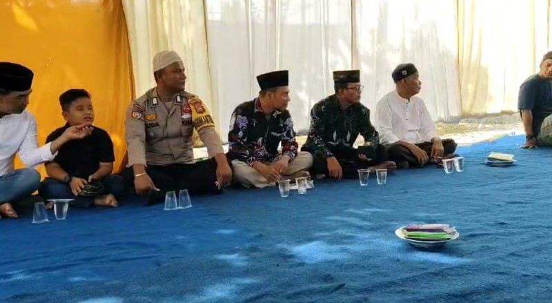 Polsek Kepenuhan Sosialiasi Pilkada Damai dan Tertib Berlalu Lintas