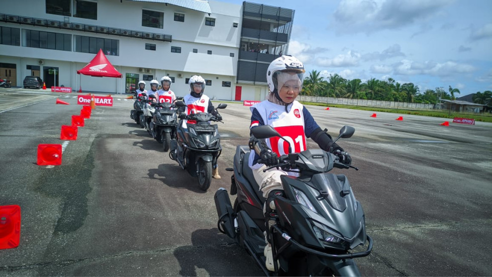 Menyebarkan Kampanye Keselamatan, Capella Honda adakan #Cari_Aman skill Competition 2024