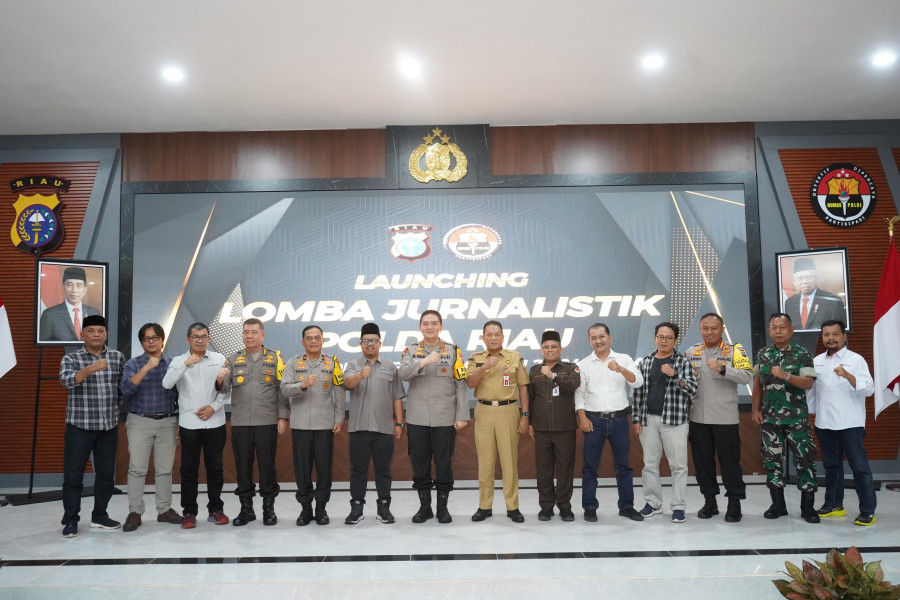 Ketua PWI Riau Raja Isyam Beri Dukungan Penuh Lomba Karya Jurnalistik Polda untuk Wujudkan Pilkada Damai 2024