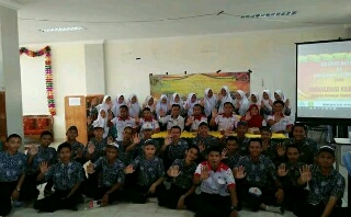 Pemuda BNN Inhil Sosialisasikan Bahaya Narkoba kepada Pelajar SMA Sederajat