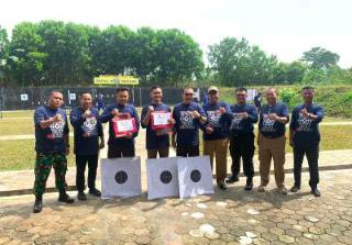 Sambut Hari Bhayangkara Ke 76, Polres Siak Gelar Lomba Menembak Gembira