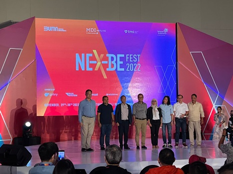  Telkomsel Mitra Inovasi Tunjukkan Eksistensi di Perhelatan NEX-BE Fest 2022