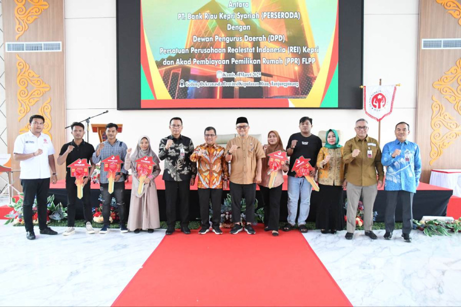 Hadirkan Pola Kepemilikan Rumah dengan Mudah dan Berkah, BRK Syariah bersama DPD REI Kepri Teken MoU