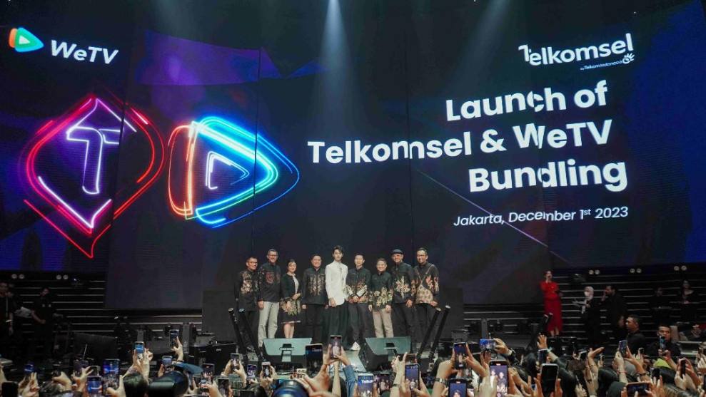 Tingkatkan Pengalaman Digital Pelanggan, Telkomsel dan WeTV Hadirkan Eksklusif Langganan WeTV VIP Mobile