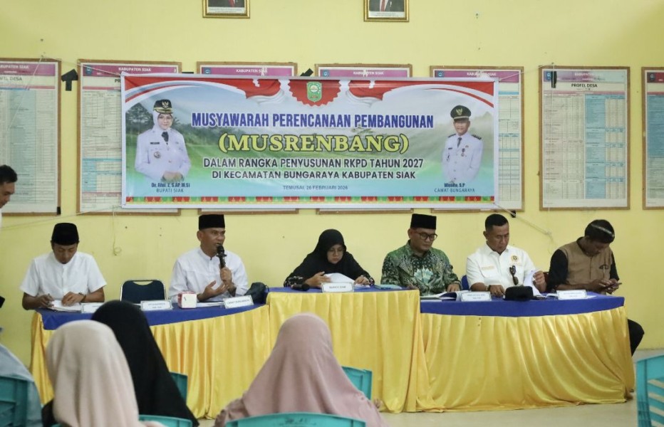 Bupati Afni: Jangan Sampai Siak Tertinggal, Usulan Pembangunan Harus Selaras Program Pusat