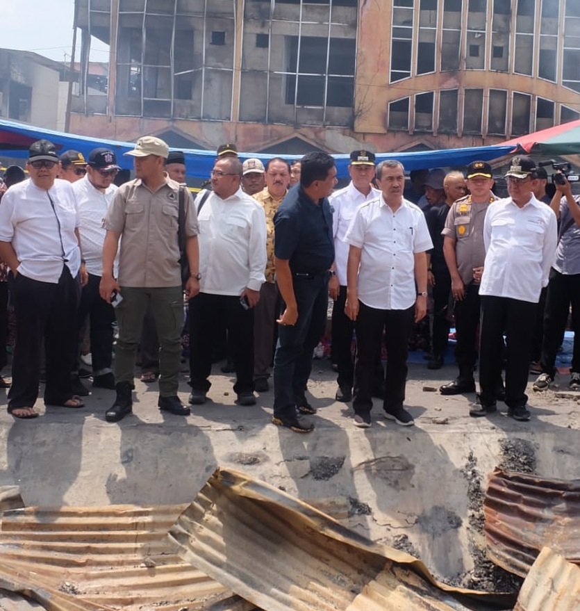 Sambut Silaturrahmi Dandim dan Kasdim, Wabup Inhil Nyatakan Komitmennya Bangun Daerah