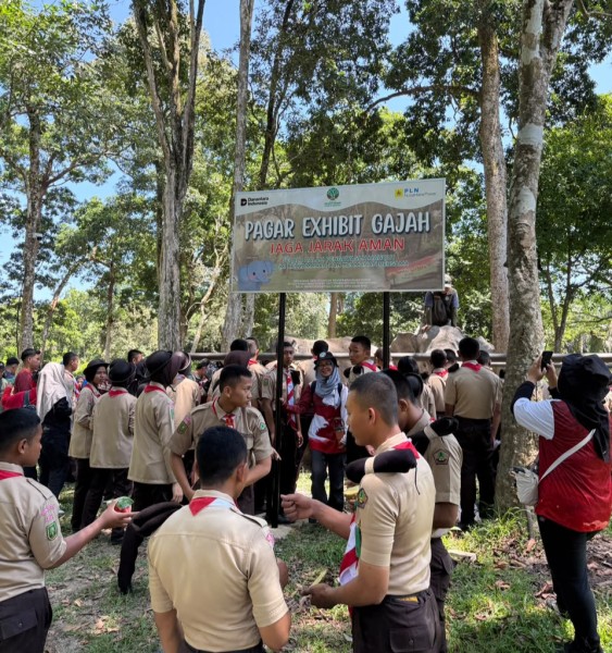 Semangat HPN,  PLN NP UP Tenayan Bersama Rimbawan Riau Ambil Bagian  Jaga Kelestarian TWA Buluh Cina