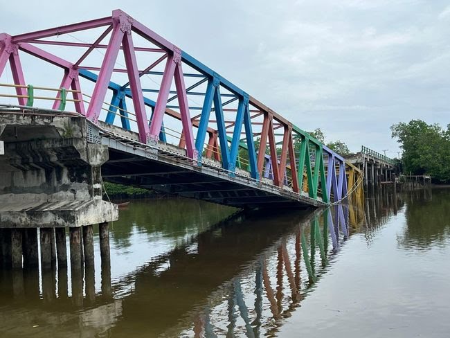 Jembatan Panglima Sampul Meranti Ambruk, DPRD: Kita Sudah Ingatkan Pemprov Sejak 3 Tahun Lalu