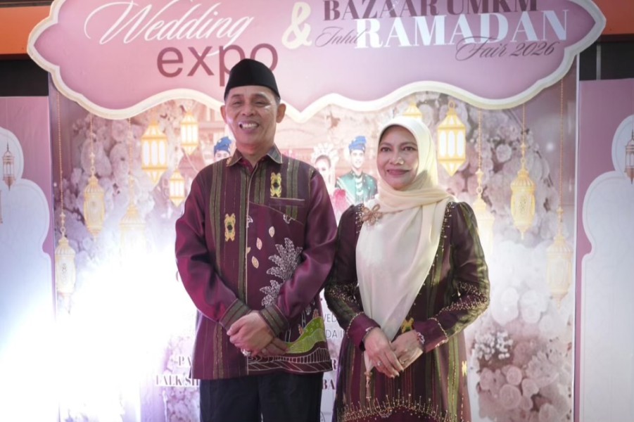 Buka Wedding Expo dan UMKM Inhil Ramadan Fair 2026, Bupati Inhil Dorong Ruang Promosi dan Penguatan Ekonomi Lokal