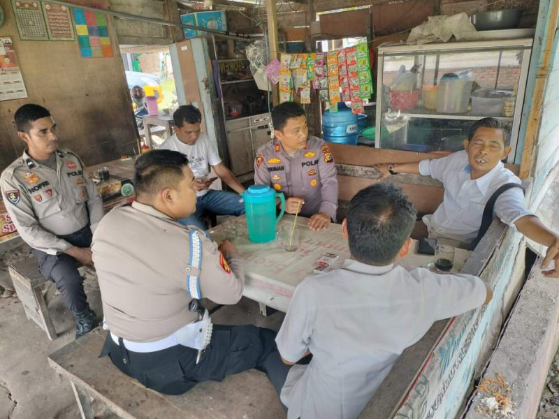 Ciptakan Kamtibmas Jelang Pilkada, Polsek Koto Gasib Rutin Lakukan Hal ini