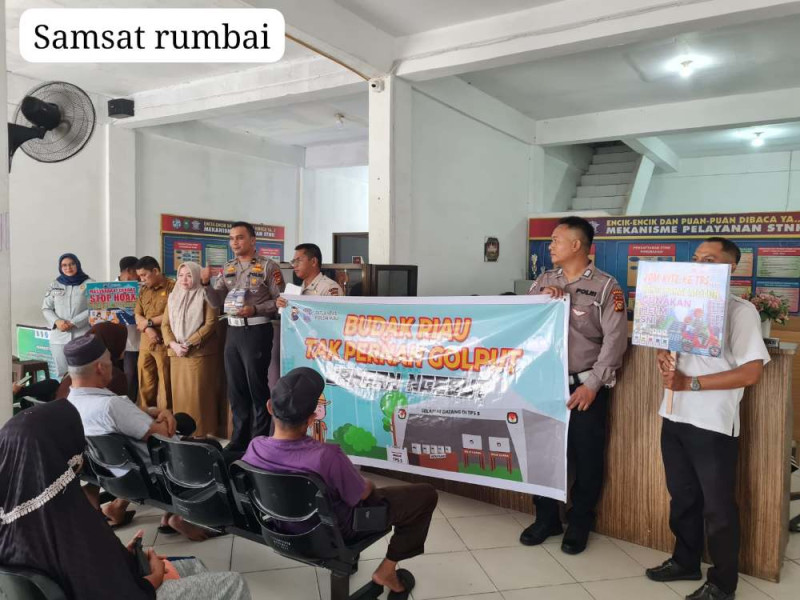 Ditlantas Polda Riau Imbau Wajib Pajak Tertib Berlalu Lintas dan Sukseskan Pilkada 2024