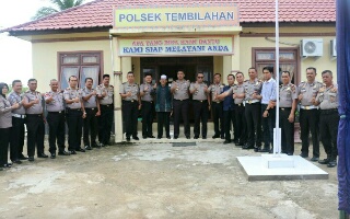 Polsek Tembilahan Tempati Kantor Baru